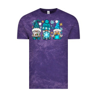 Cloud Purple winter gnomies Vintage Tee - BundleAndBundleShop