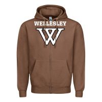 Chestnut WELLESLEY Zipper Hoodie - baoMotion