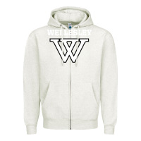 Oatmeal Heather WELLESLEY Zipper Hoodie - baoMotion