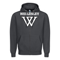 Smoke WELLESLEY Zipper Hoodie - baoMotion