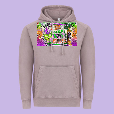 I Am Witch Coffee Kids Cup Vintage Hoodie Designed By Cowhidedigitalart