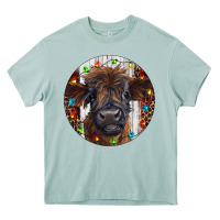 Western Christmas Calf Heavy Core Tee | Teevron