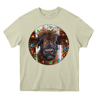 Mossy Western Christmas Calf Heavy Core Tee - RanaPortraitStore
