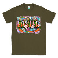 Army Green Easter Classic Tee - CowGirlArtShop