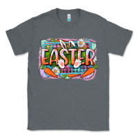 Charcoal Heather Easter Classic Tee - CowGirlArtShop