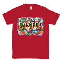 Red Easter Classic Tee - CowGirlArtShop