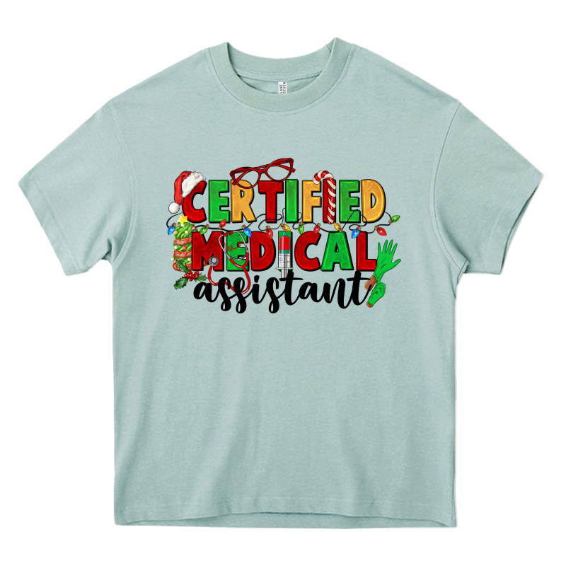 Certified Medical Assistant Heavy Core Tee by CowGirlArtShop | Teevron