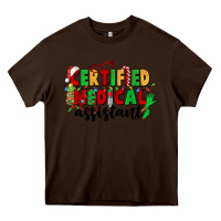 Chocolate Brown certified medical assistant Heavy Core Tee - CowGirlArtShop