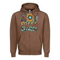 Chestnut hot mess express Zipper Hoodie - JahusDesignShop