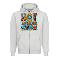 Dove Grey hot mess express Zipper Hoodie - JahusDesignShop