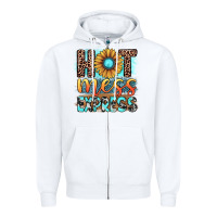 White hot mess express Zipper Hoodie - JahusDesignShop
