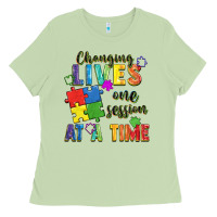 Matcha Changing lives one session at a time Ladies Tee - FaDigitalArtStudio