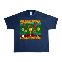 Navy american football trophy cup and medal tumbler Urban Heavy Tee - BundleAndBundleShop