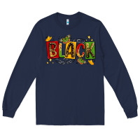 Navy black Long Sleeve Tee - LillyAllenDesigns