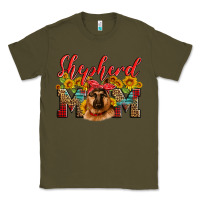 Army Green german shepherd mom Classic Tee - Artiststas