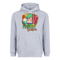Heather Grey popsicle season Heavyweight Hoodie - JahusDesignShop
