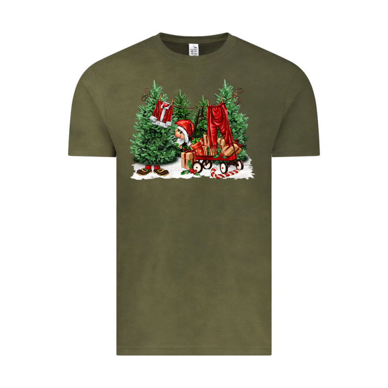 Christmas Santa Vintage Tee by FaDigitalArtStudio | Teevron