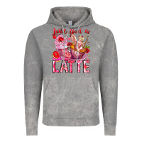Cloud Rock Love You Latte Valentine Cupid Vintage Hoodie - CowhideDigitalArt