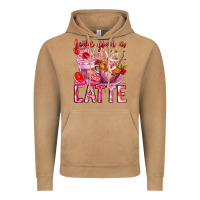 Vintage Camel Love You Latte Valentine Cupid Vintage Hoodie - CowhideDigitalArt