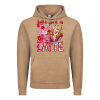 Vintage Coffee Love You Latte Valentine Cupid Vintage Hoodie - CowhideDigitalArt