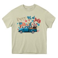 Mossy happy 4th of july gnome truck Heavy Core Tee - CowGirlArtShop
