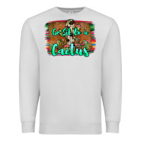 Dove Grey go sit on a cactus Premium Sweatshirt - JahusDesignShop