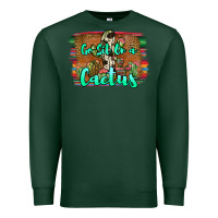Sports Green go sit on a cactus Premium Sweatshirt - JahusDesignShop