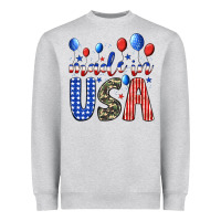 Heather Grey made in usa Heavyweight Sweatshirt - JahusDesignShop