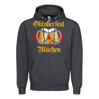Smoke Oktoberfest Munich Zipper Hoodie - baoMotion