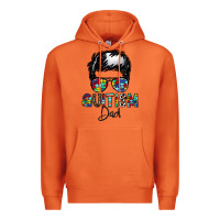 Carrot autism dad Premium Hoodie - CowhideDigitalArt