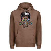 Chestnut autism dad Premium Hoodie - CowhideDigitalArt