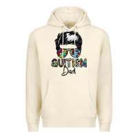 Sandshell autism dad Premium Hoodie - CowhideDigitalArt