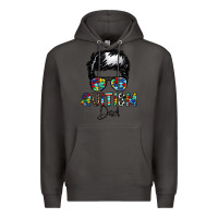Smoke autism dad Premium Hoodie - CowhideDigitalArt