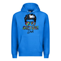 True Royal autism dad Premium Hoodie - CowhideDigitalArt