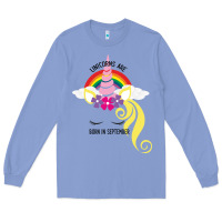 Colony Blue Unicorns Are Born in September Long Sleeve Tee - Bettercallsaul