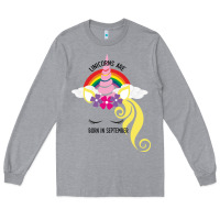 Heather Grey Unicorns Are Born in September Long Sleeve Tee - Bettercallsaul