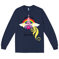 Navy Unicorns Are Born in September Long Sleeve Tee - Bettercallsaul