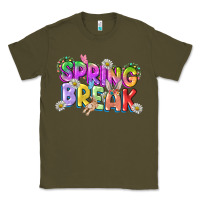 Army Green Spring break Easter Day Classic Tee - CowGirlArtShop