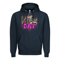 Navy race day Zipper Hoodie - JahusDesignShop