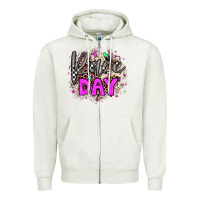 Oatmeal Heather race day Zipper Hoodie - JahusDesignShop