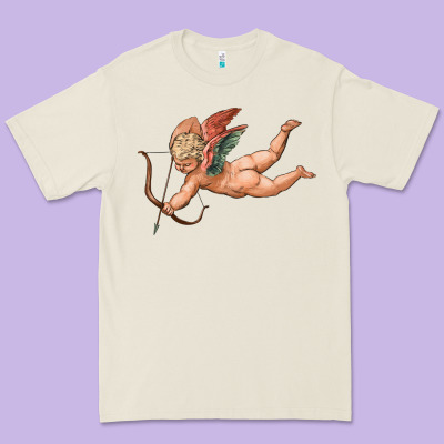 Cupid Olivia Premium Tee Designed By Oliviacreatesart