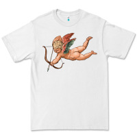 White cupid olivia Premium Tee - OliviaCreatesArt