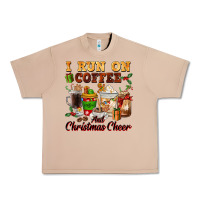 Burro i run on coffee and christmas cheer Urban Heavy Tee - FaDigitalArtStudio