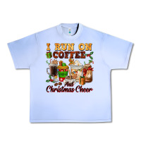 Grape Ice i run on coffee and christmas cheer Urban Heavy Tee - FaDigitalArtStudio