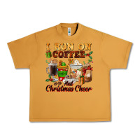 Peanut Butter i run on coffee and christmas cheer Urban Heavy Tee - FaDigitalArtStudio
