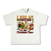 Pistachio i run on coffee and christmas cheer Urban Heavy Tee - FaDigitalArtStudio
