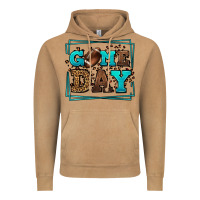 Vintage Camel Game day American Football leopard frame Vintage Hoodie - LillyAllenDesigns