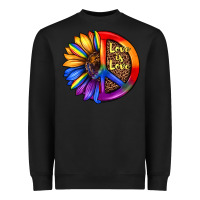 Black love is love Heavyweight Sweatshirt - JahusDesignShop