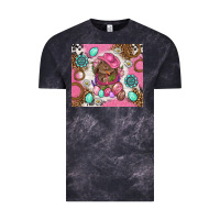 Cloud Black Cowboy Bunny Easter Tumbler Vintage Tee - BundleAndBundleShop