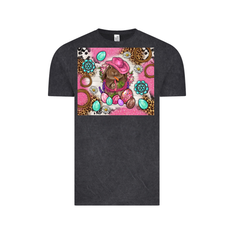 Cowboy Bunny Easter Tumbler Vintage Tee by BundleAndBundleShop | Teevron